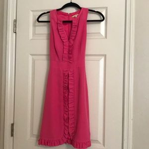Gianni Bini Pink Ruffle Dress